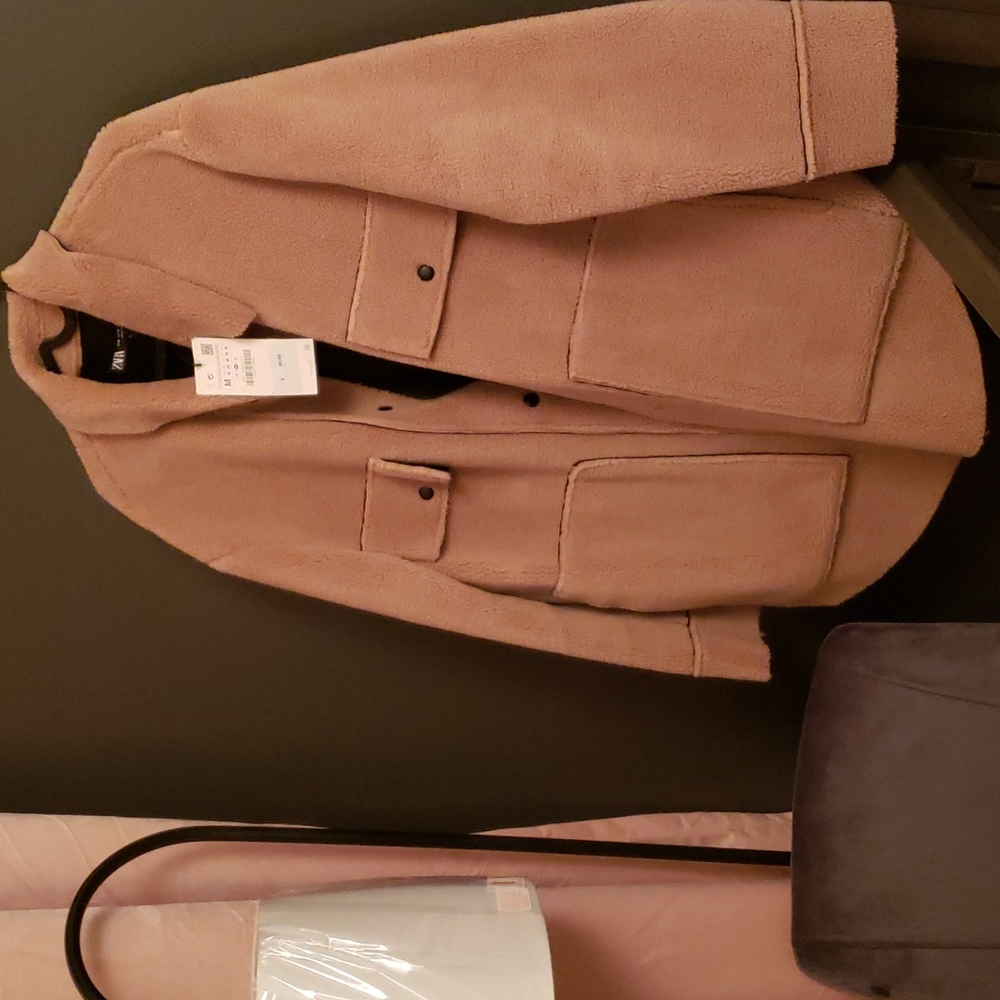Zara M sharpa jacket